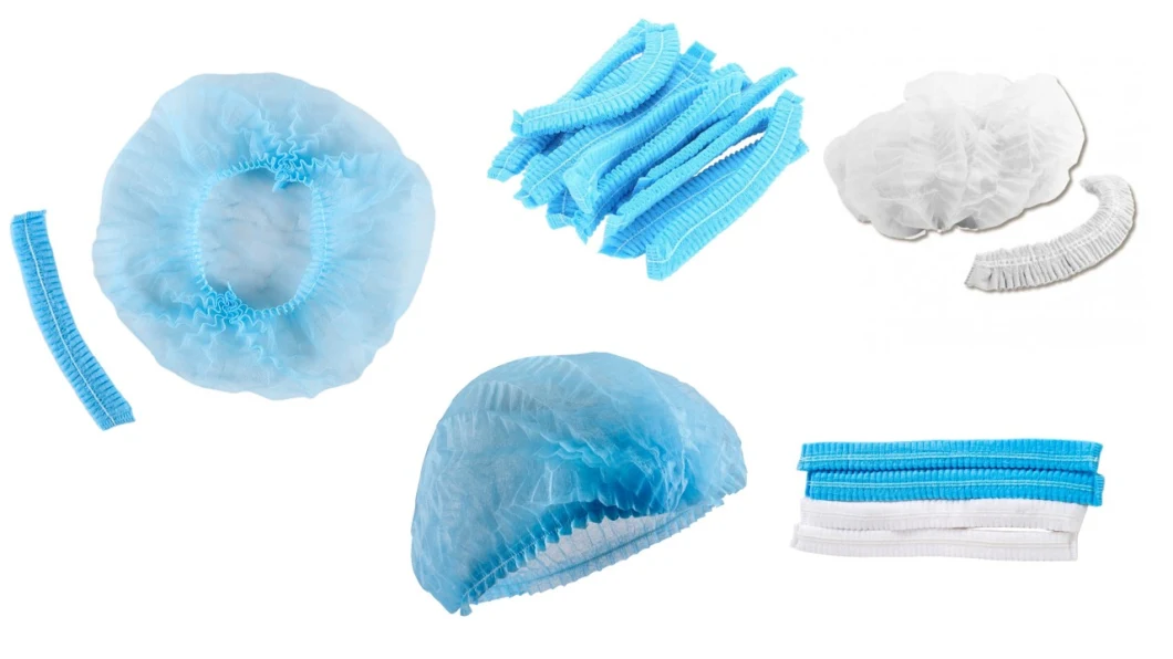 Surgical/Medical/Dental/Nursing/Scrub/Space/Mob/Mop/Work/Snood/SMS Nonwoven Disposable PP Cap