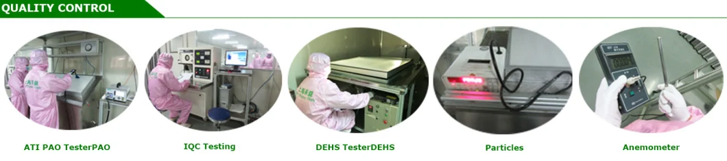 UL Certificated H14-U17 Mini Pleated Gel Seal HEPA&ULPA Media Air Filter Manufacturers for Pharmaceutical Cleanroom